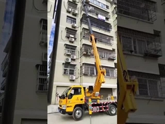 Chine JMC 1385/1425 Base du tractus avant/arrière Plateforme de travail aérien Camion diesel