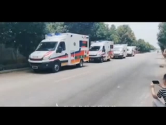 Ambulance d'urgence avec véhicule de sauvetage médical Euro 5
