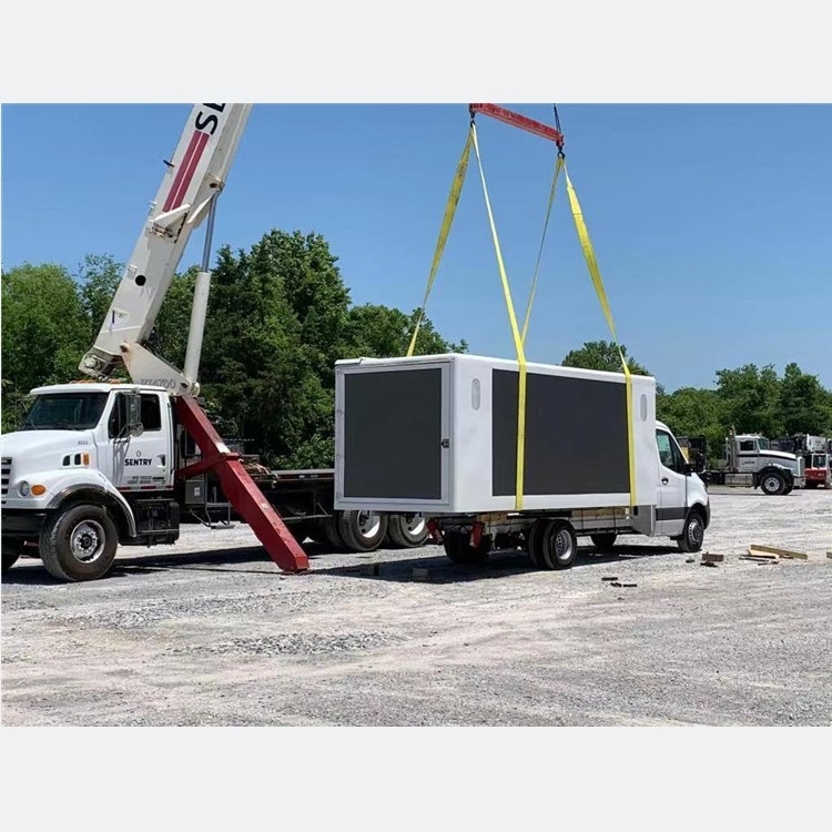 Le camion de ColorLight Digital a monté l'écran 192*192mm 9ft - 18ft de LED adapté aux besoins du client