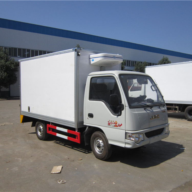 Type camion Van 110km/H JAC de carburant d'essence de boîte de réfrigérateur