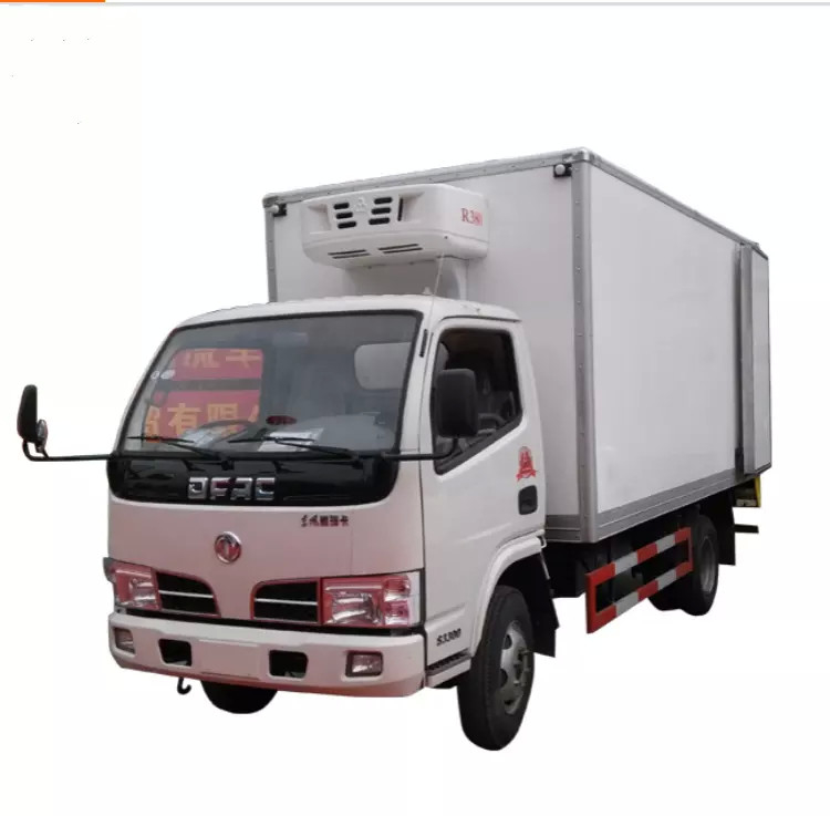 Camion Dongfeng de boîte de réfrigérateur du congélateur 4*2 5 tonnes degré -5 à -15