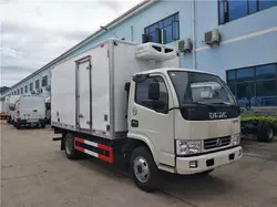 Camion Dongfeng de boîte de réfrigérateur du congélateur 4*2 5 tonnes degré -5 à -15