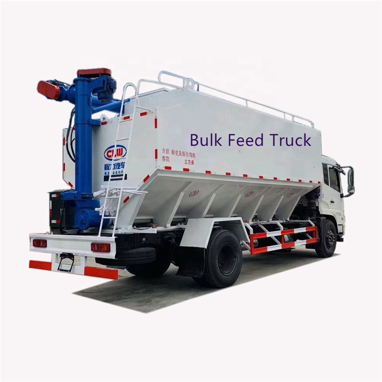 10 type de gazole du camion 90km/H 4x2 de Ton Bulk Feed Truck Delivery