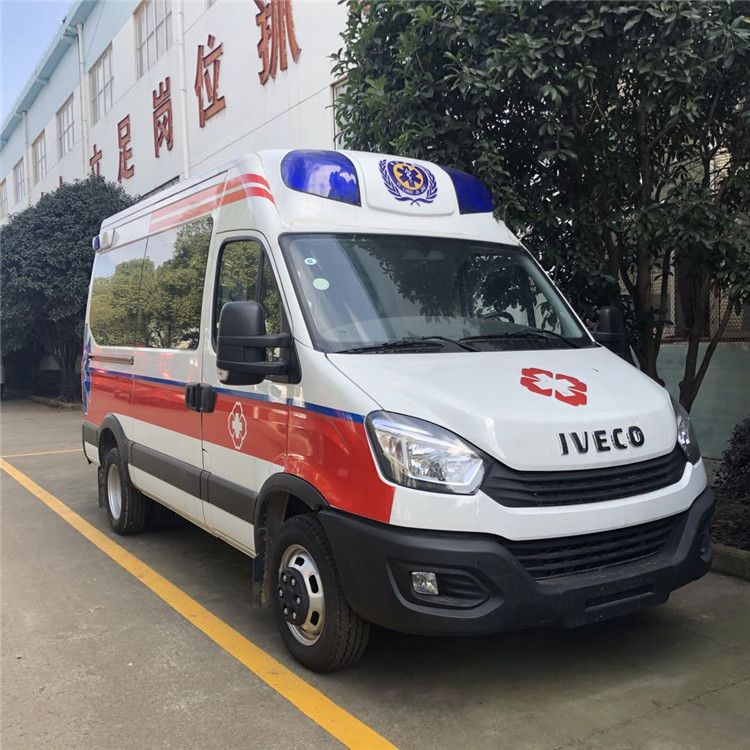 Ambulance à usage moyen de premiers secours d'IVECO 130 km/h du type diesel 4*2