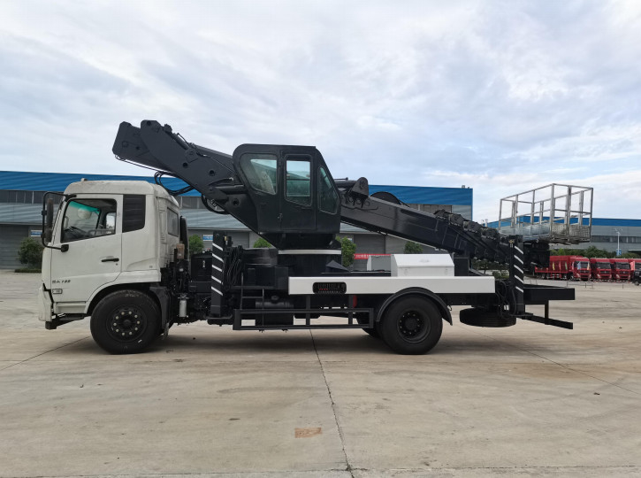 Camion adapté aux besoins du client de plate-forme de travail aérien de 45m pour le travail d'intérieur et extérieur