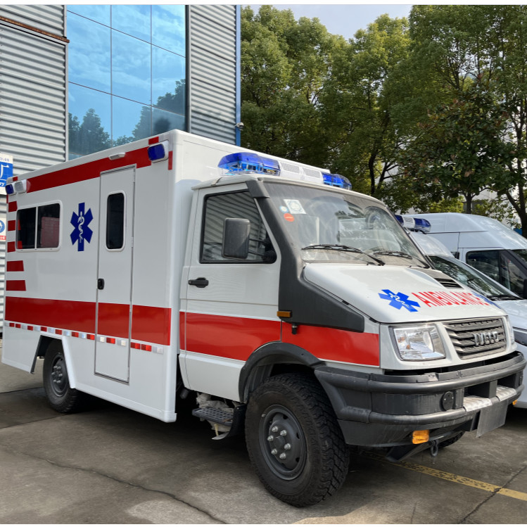 Type professionnel ambulance d'entraînement de la voiture 4x4 d'ambulance de secours d'Iveco de l'EURO 5