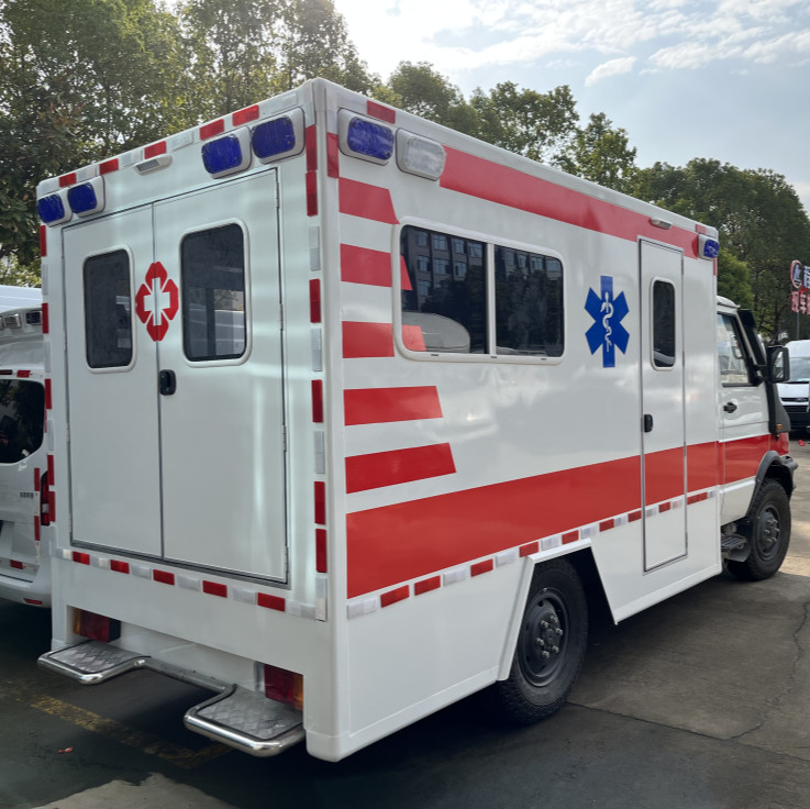 Type professionnel ambulance d'entraînement de la voiture 4x4 d'ambulance de secours d'Iveco de l'EURO 5