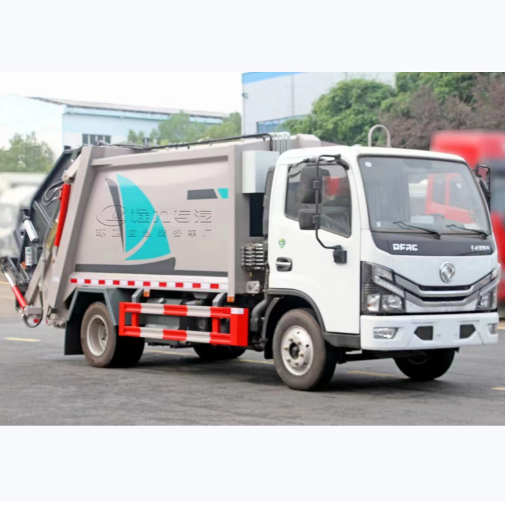 2023 Nouveau camion de collecte de déchets Dongfeng Min À vendre 7m3 Compacteur camion de déchets
