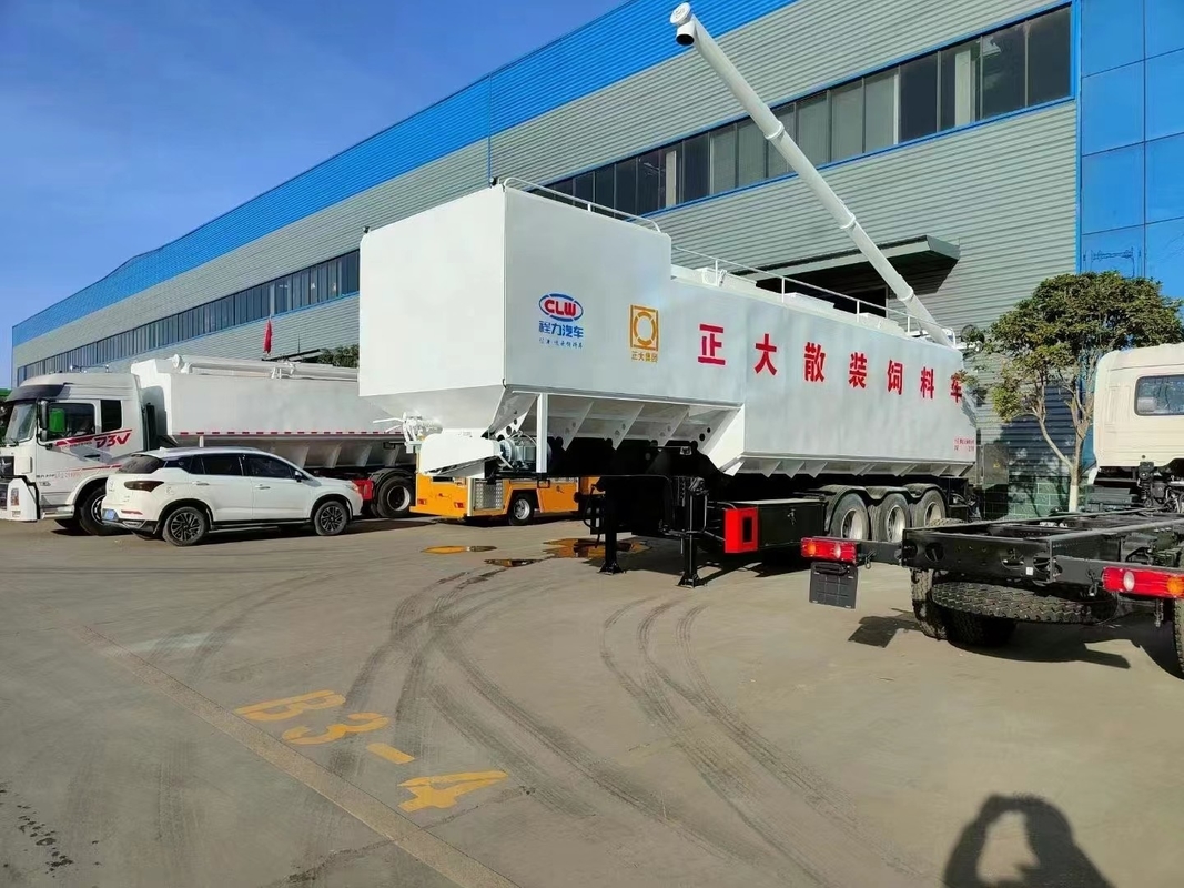 12m Euro6 Semi-remorque pour aliments en vrac