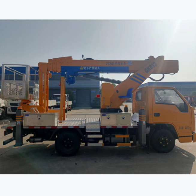 Chine JMC 1385/1425 Base avant / arrière du tractus Plateforme de travail aérien Camion diesel