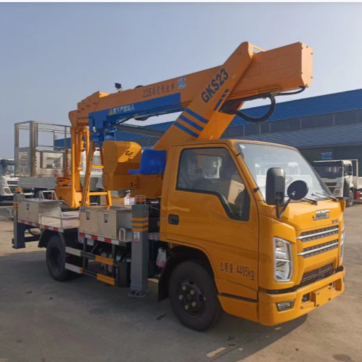 23m JMC Véhicule de levage aérien Poids brut de 4495 kg camion de plateforme aérienne