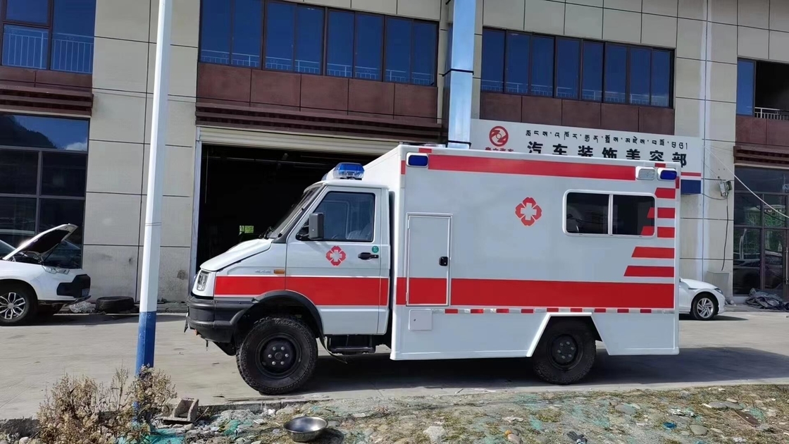 Prix de la voiture d'ambulance 2287ml Déplacement de la voiture d'ambulance d'urgence - 5670×2011×2726 mm Dimensions globales