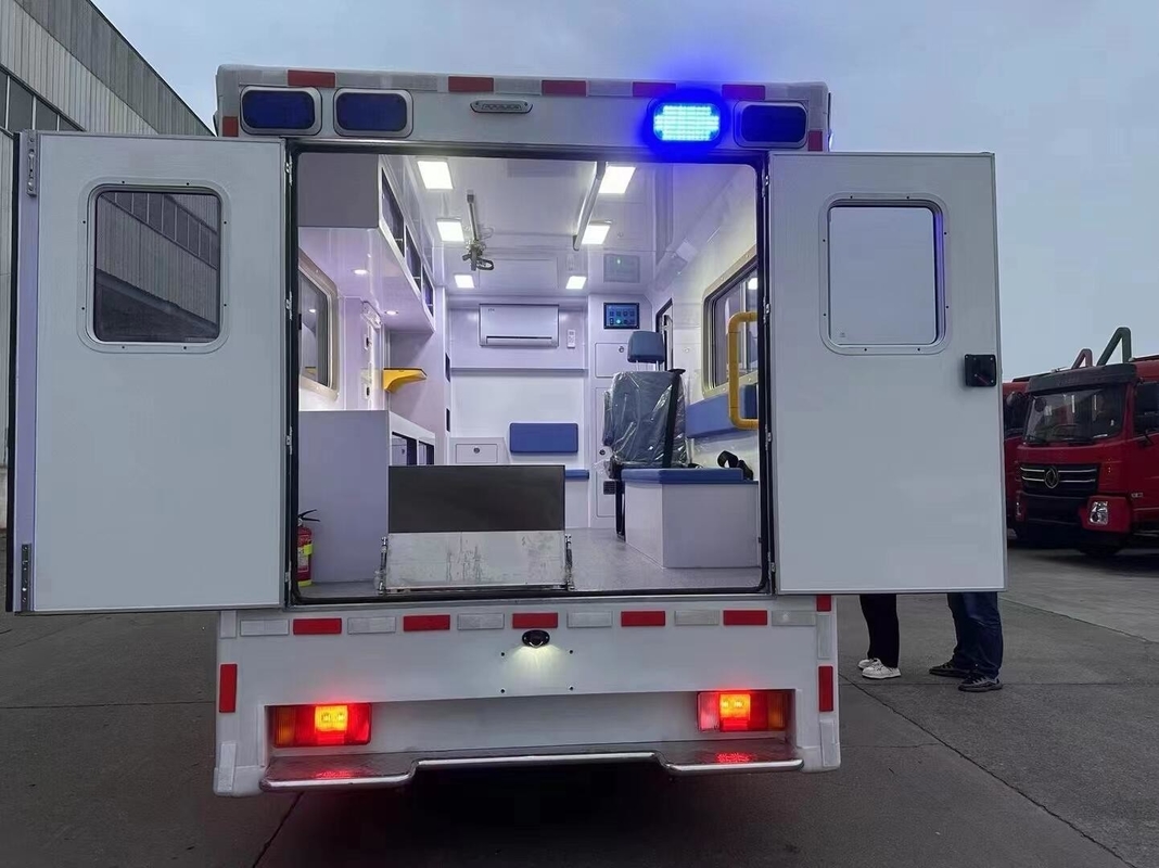 Prix de la voiture d'ambulance 2287ml Déplacement de la voiture d'ambulance d'urgence - 5670×2011×2726 mm Dimensions globales