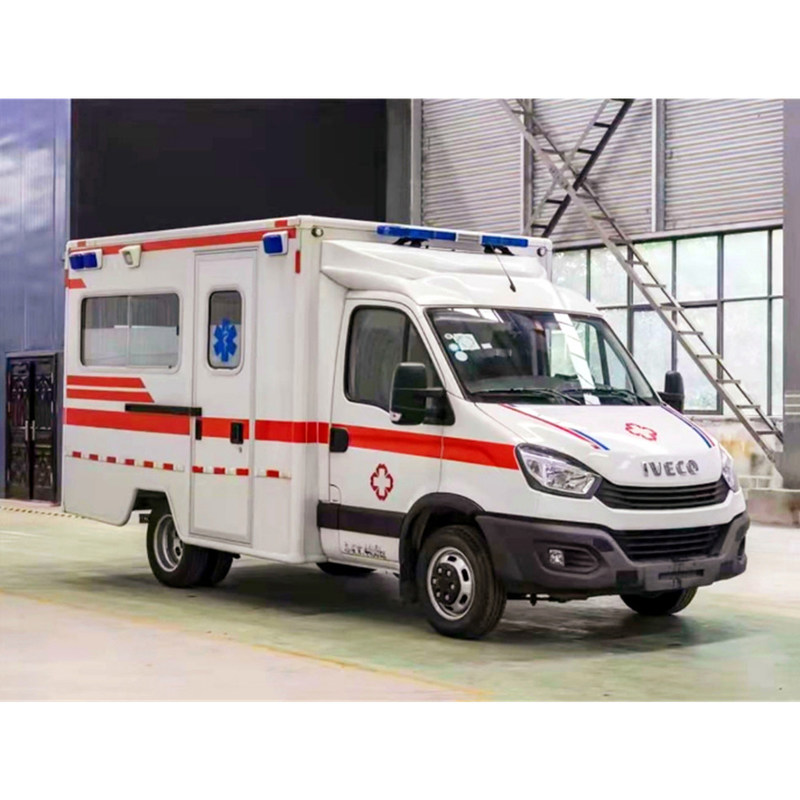 Ambulance médicale voiture mobile efficace et fiable véhicules médicaux transmission 5 1 vitesse maximale 130 Km/h