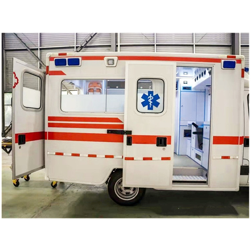 Salon Ambulance130 Hp Ambulance voiture camion - ABS OUI Les dimensions globales sont de 5670 × 2011 × 2726 mm