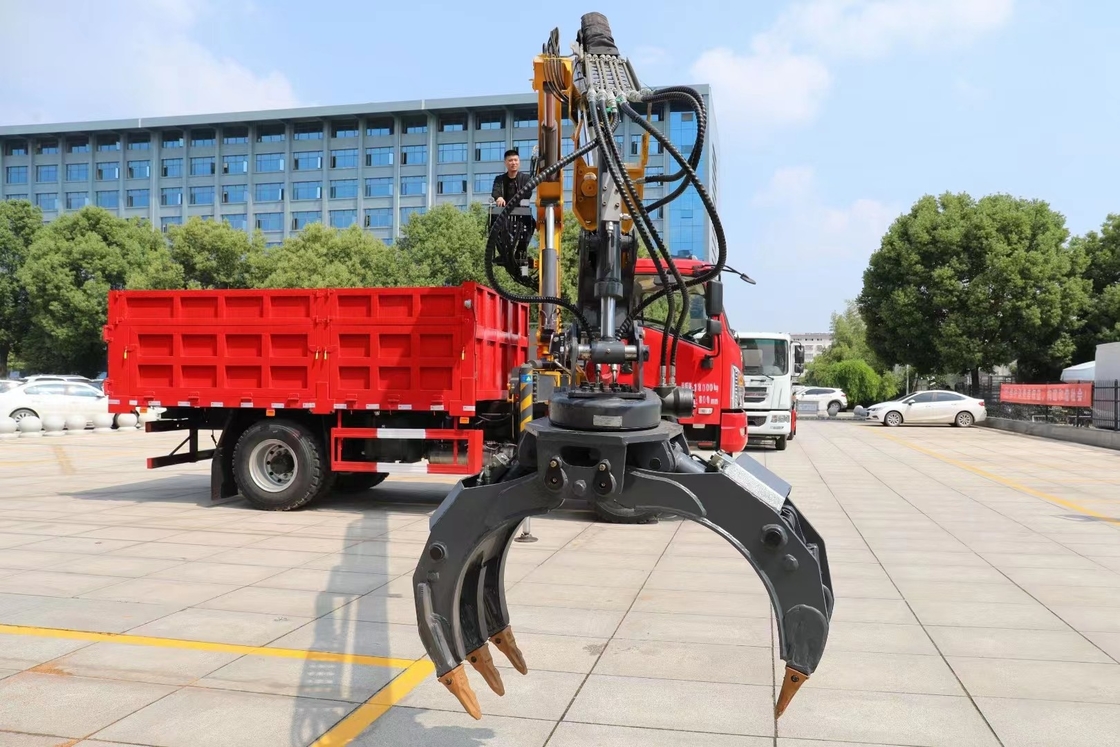 2023 3 tonnes mini grue télescopique droite camion grue montée vitesse maximale 90 Km/h