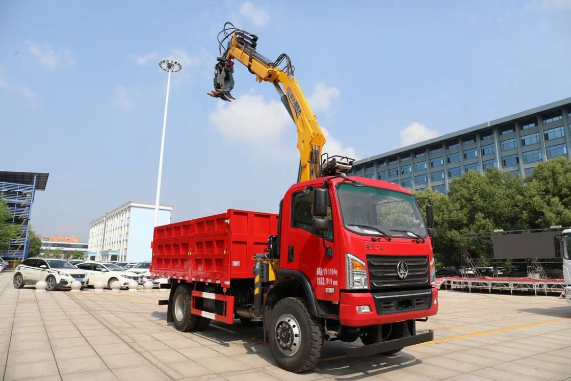 2023 3 tonnes mini grue télescopique droite camion grue montée vitesse maximale 90 Km/h