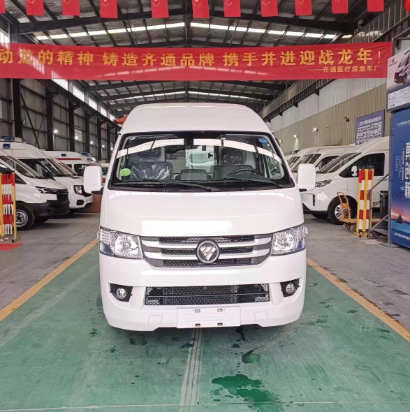 2024 Prix de la nouvelle voiture d'ambulance 4*2 Moteur diesel Manuel Type de véhicule d'ambulance