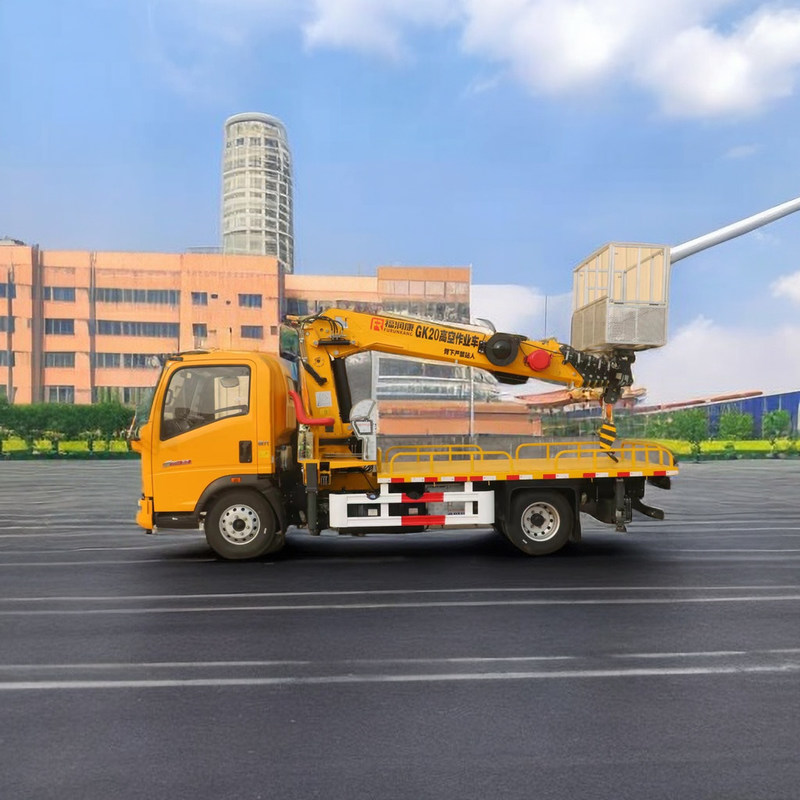Howo châssis 4x2 conduite 21M camion monté plateforme de travail aérien 95km/h 200kg de charge