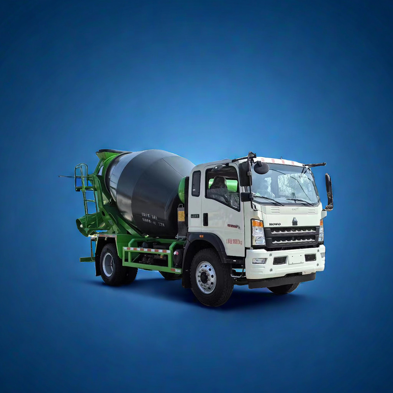 Mini Sinotruk HOWO 4*2 camion de béton 8 10 12 14 16 18 20 Cbms camion mélangeur