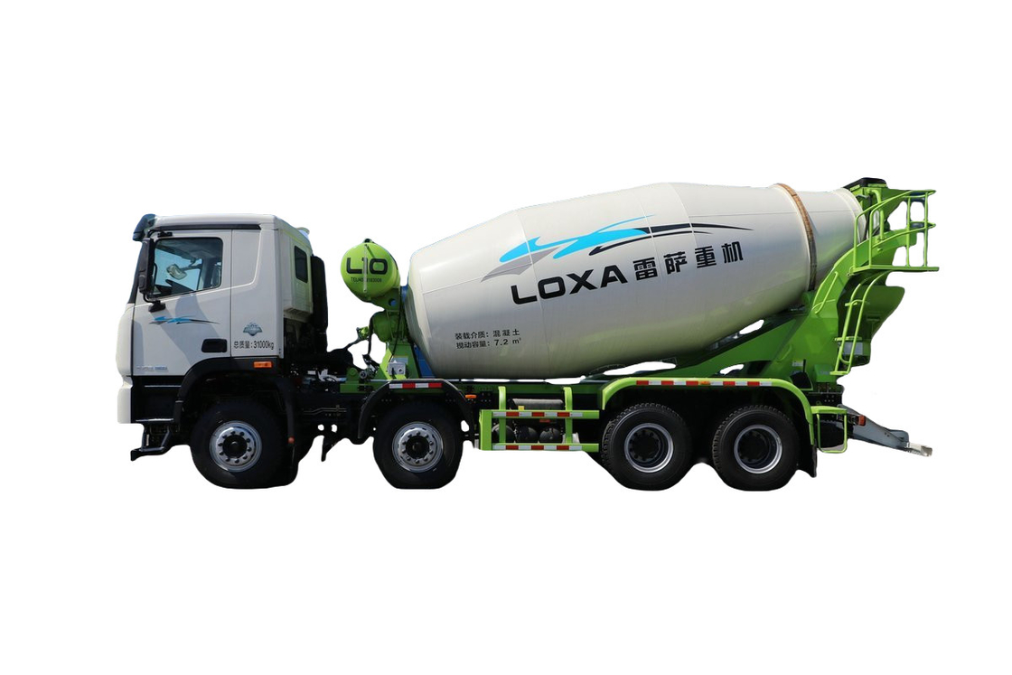 Vente de camions de béton foton 8*4 12m3 à mélangeur de béton diesel avec pompe