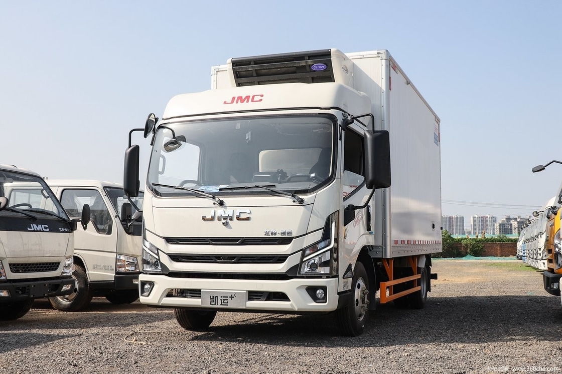 Famous Jmc Légère Truck réfrigéré 4x2 Truck de transport de nourriture congelée À vendre
