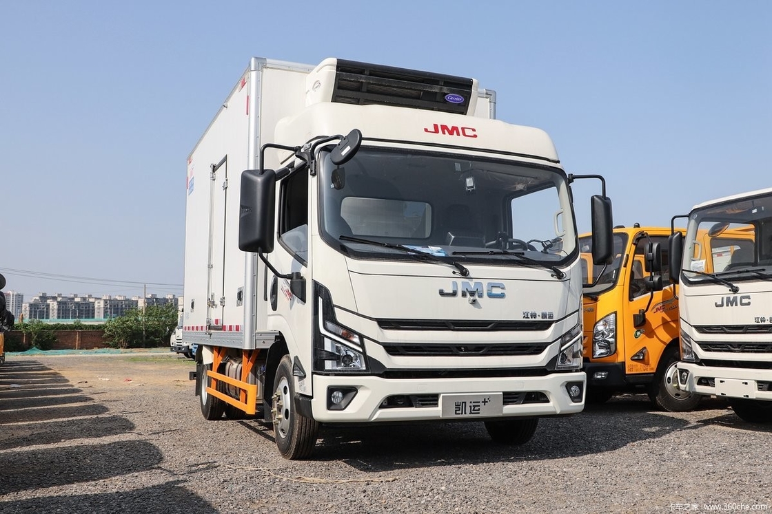 Famous Jmc Légère Truck réfrigéré 4x2 Truck de transport de nourriture congelée À vendre