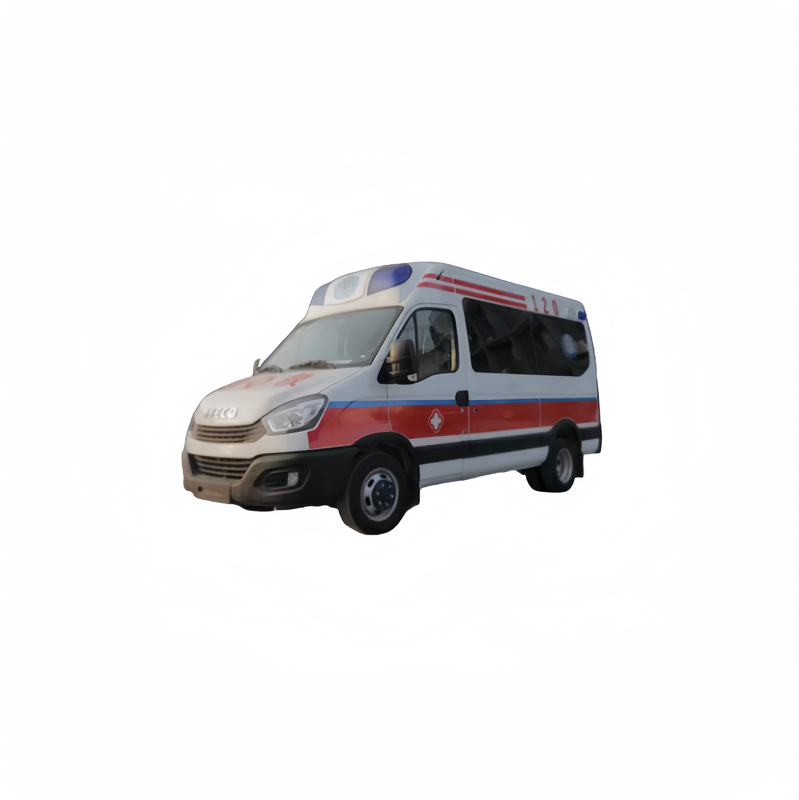 Ambulance d'hôpital automatique/manuelle IVECO avec un poids net d'environ X 2970 kg Ambulance de type 3 à vendre