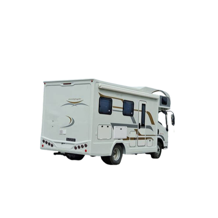 YUEJIN 4x2 Mobile Auto Camper Outdoor Luxe RV Caravan Van Pour les voyages en famille