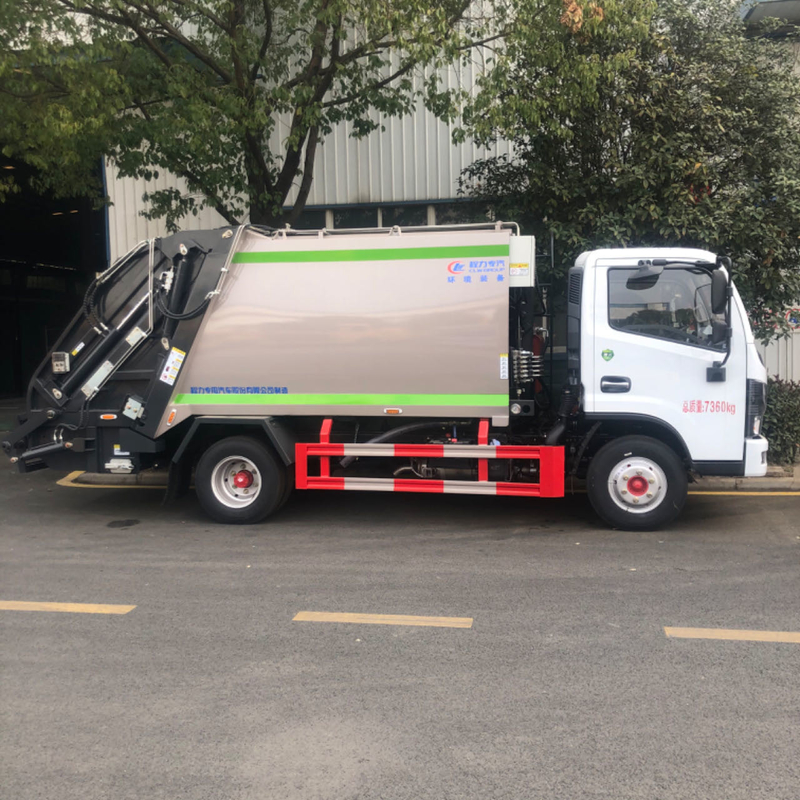 2023 Nouveau camion de collecte de déchets Dongfeng Min À vendre 7m3 Compacteur camion de déchets