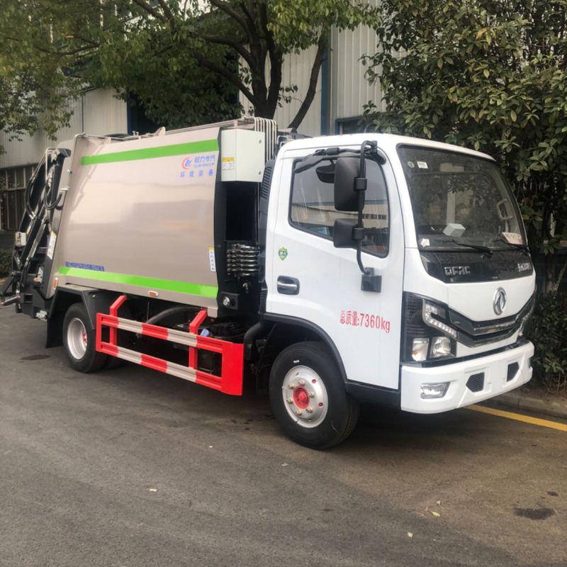 2023 Nouveau camion de collecte de déchets Dongfeng Min À vendre 7m3 Compacteur camion de déchets