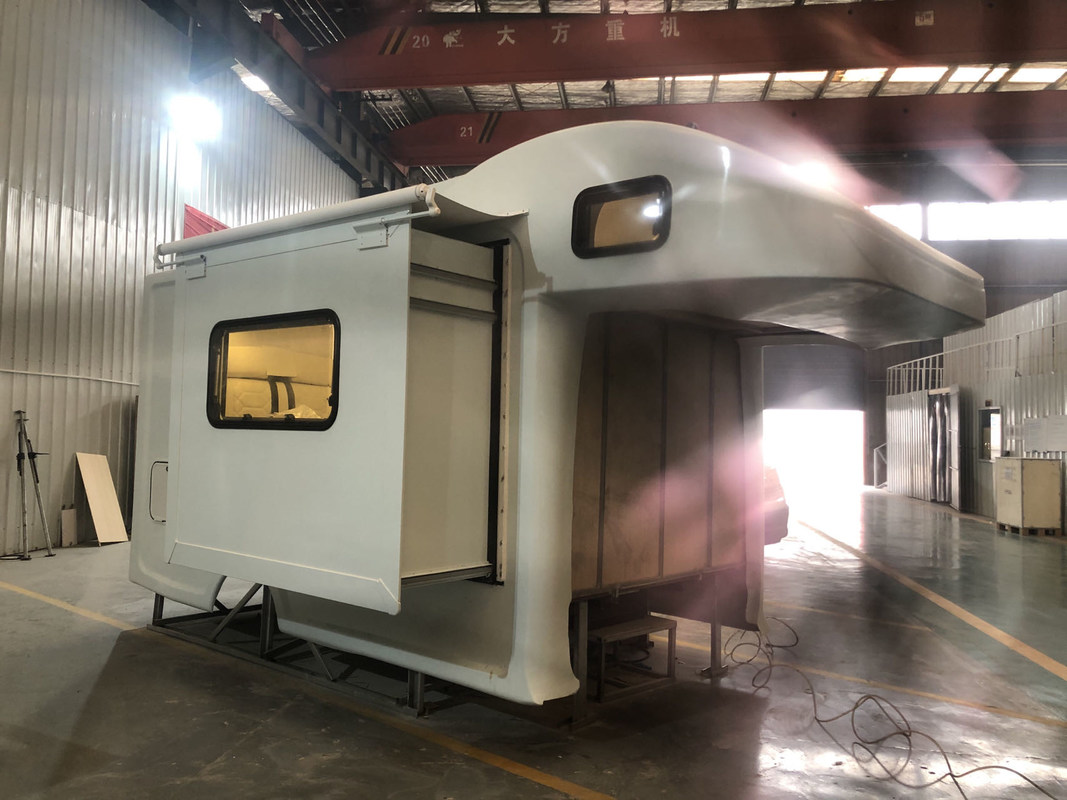 Maison extérieure de Van Decorated Shell 220V de caravane de la boîte rv de fibre de verre