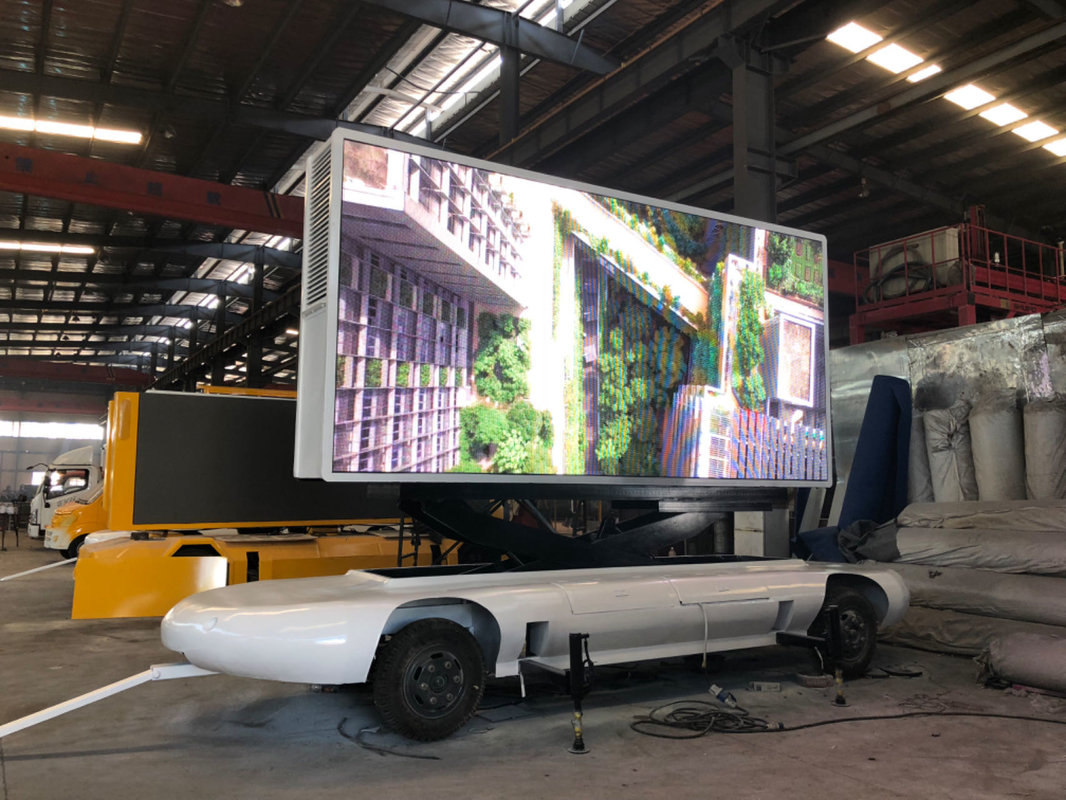 P4 P5 HD camion remorque voiture publicité extérieure mobile affichage de panneau LED pour magasin mobile