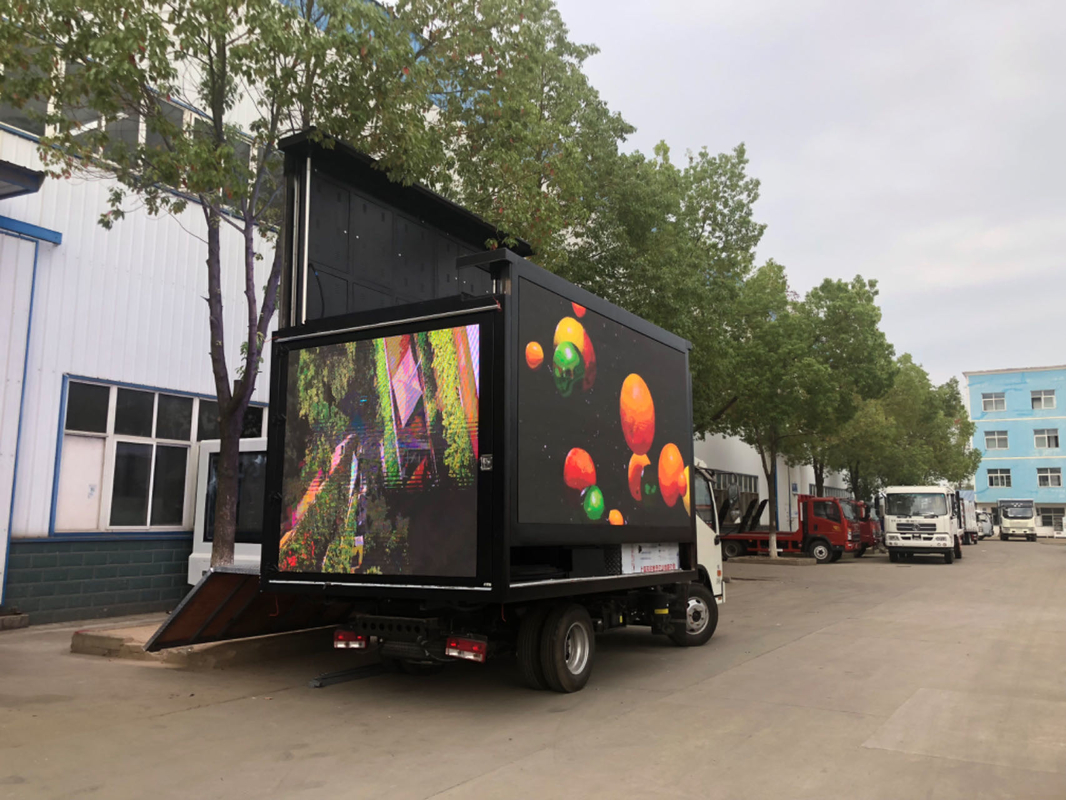 P3 P4 Outdoor étanche à l'eau mobile vidéo LED camion / remorque / van mobile publicité numérique LED panneau d'affichage