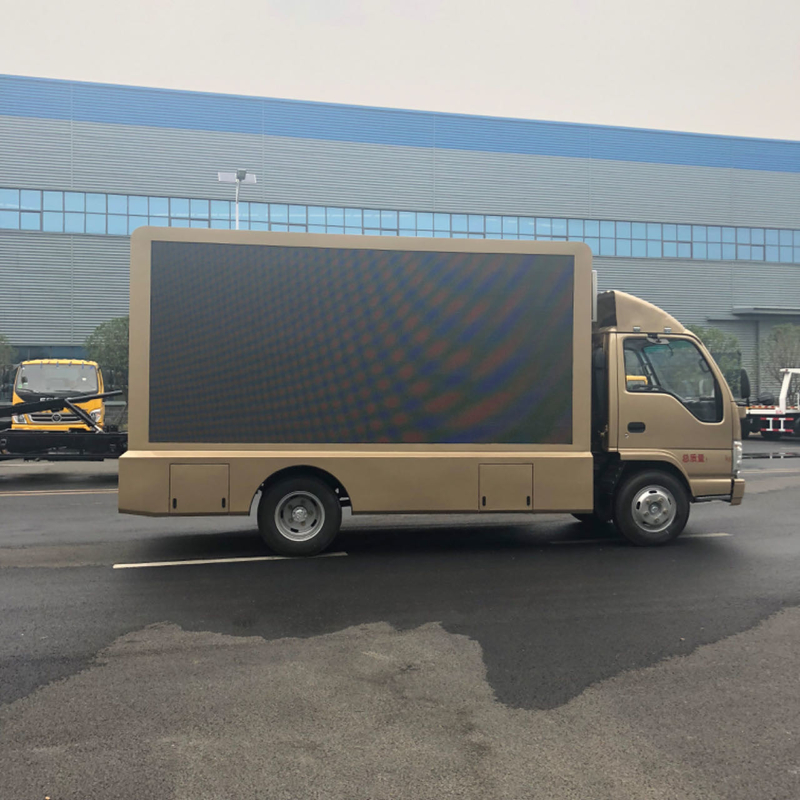 Écrans à couleur P3 P4 étanches à l'eau camion de publicité mobile camion d'affichage à LED extérieur